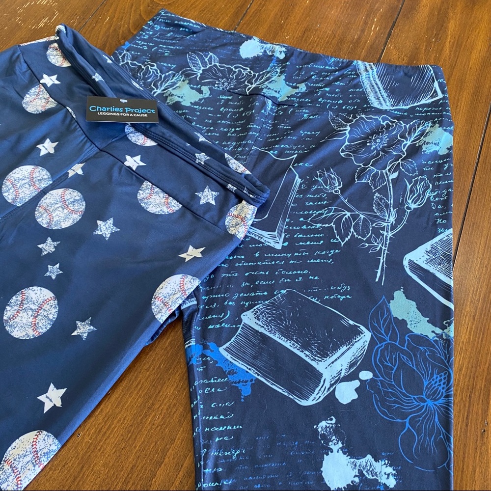 2 Pair of Charlie’s Project Women’s Leggings, TC - Picture 6 of 7